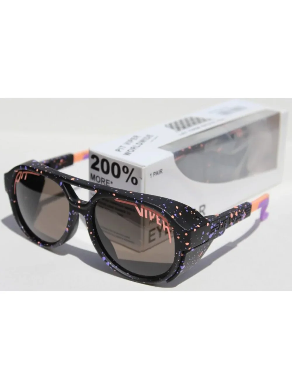 PIT VIPER The Naples POLARIZED Exciters Sunglasses/Safety Glasses ANSI Z87+ NEW